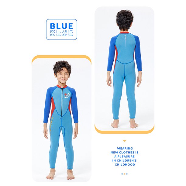Snorkel Buceo DIVE SAIL Traje de neopreno Traje de baño de buceo de manga larga para niños (M151515K M) Ndcxsfigh Nuevos Originales