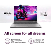LENOVO DCG SOURCING 16 Touchscreen 2-in-1 Laptop, AMD Ryzen 5 8640HS, 512GB SSD, Windows 11 Home, 83DM0004US