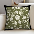 thumbnail image 4 of Fiudx Funda de Almohada con Estampado de Hojas, Juego de Fundas de Cojín de Algodón, Decoración para Sofá Cama, Suave y Duradera, para Uso En Interiores y Exteriores, Regalo para Familiares y Amigos., 4 of 5