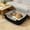 Black, variant on FeiFu All-in-One Soft Plush Pet Bed for Dogs Cats Thickened Warm Comfortable Calming Pet Nest Cozy Rest Bed for Small Medium Puppy Indoor Outdoor