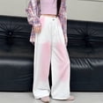 thumbnail image 2 of YUEHUA blue jeans boys size 14, Girls Rhinestone Pants Fashionable Flare Leg Jeans With Crystal Embroidery Straight Cut Casual Trousers For Teen Youth, 2 of 8
