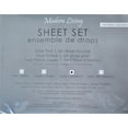 thumbnail image 2 of Cotton House - Microfiber Sheet Set, Wrinkle Free, Queen Size, Grey, 2 of 3