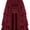 New Ruffle-wine, variant on 2026 Summer Women's Gothic Steampunk Skirt Renaissance High and Low Chest Skirt