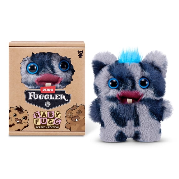 Fuggler Baby Fugg Screech Edition 3.5 Inch (Screech- Blue and Grey) by ZURU