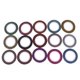thumbnail image 5 of 14 rollos 2 mm brillante línea de arte de uñas cinta adhesiva para uñas calcomanías de uñas set manicura herramienta de bricolaje para mujer dama (14 colores), 5 of 5