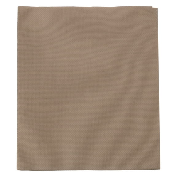 14 Count Cross Stitch Cloth 19"x28", Embroidery Cotton Fabric DIY Cross Stitch for Handmade Needlework Art Crafts Machine Embroidery, Dark Coffee