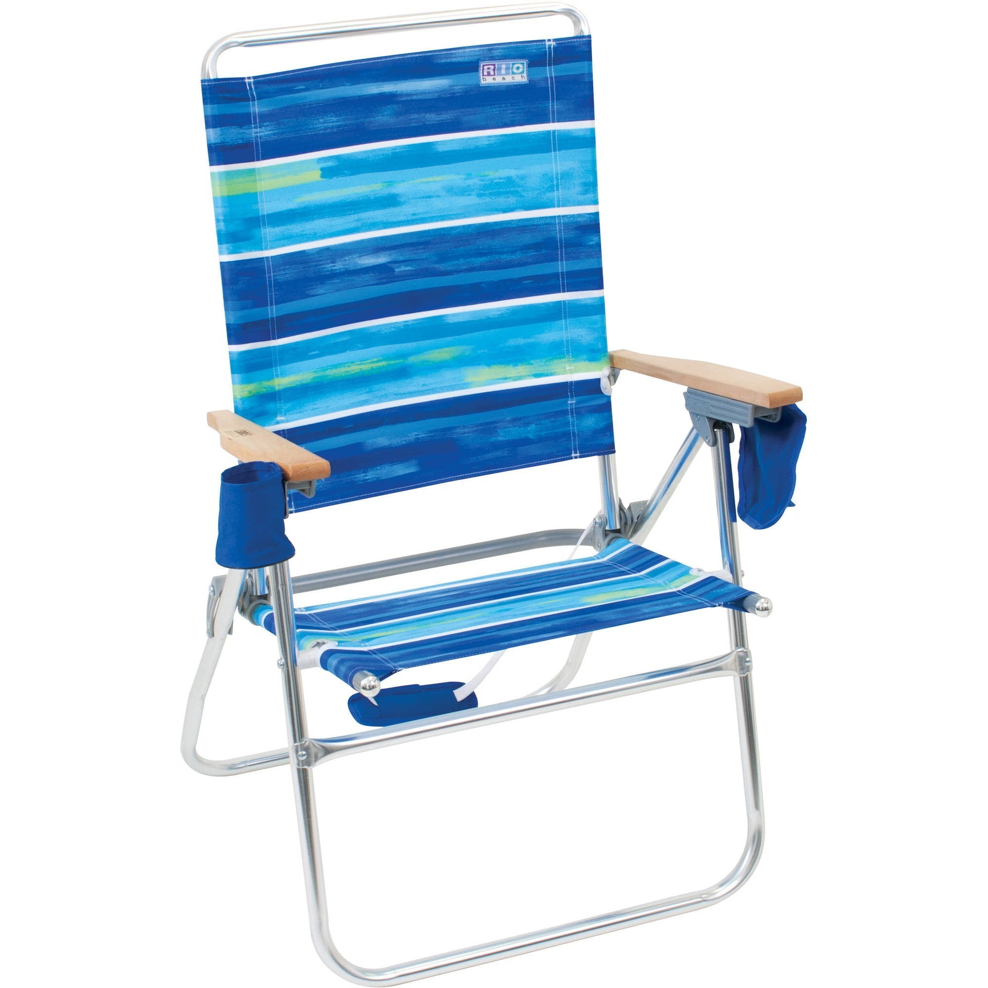 RIO Hi Boy Beach Chair - Aluminum Frame with 17 inch Seat Height ...