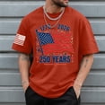 thumbnail image 2 of Leey-World Mens 250 Anniversary Usa Shirt 250 Anniversary USA Flag Shirt, Semiquincentennial America 250 Shirt, Patriotic Shirts for Men(Red,S), 2 of 5