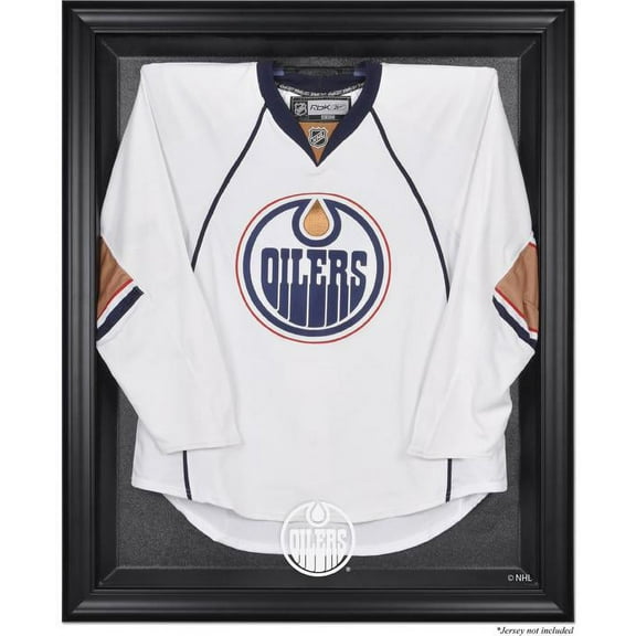 Mounted Memories NHL Jersey Display Case - Edmonton Oilers - Black