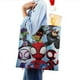 thumbnail image 4 of Spidey y sus Amigos Increíbles Bolso de tela con estampado de lienzo para mujer, bolsa de compras reutilizable y estética, con cremallera interior, regalo para mujer,40*40cm., 4 of 6