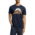 thumbnail image 2 of Classcial City Men''s Apparel for Baseball Fans Short Sleeve Shirt Cityscape Skyline T-Shirt for Men, 2 of 4