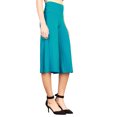 thumbnail image 2 of Made by Johnny Women's Knit Culottes Pants XS JADE, 2 of 6
