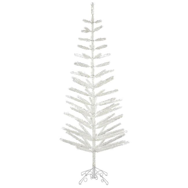 Silver Feather Christmas Tree, 7 ft. x 30 in. | Walmart Canada