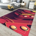 thumbnail image 3 of Dreammotif Colorful Record Rug, Modern Area Rugs, Game Room Decor, Bedroom Decor For Teens, Large Living Room Rugs, Vibrant Design, 3 of 8