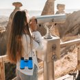 thumbnail image 2 of 8pcs Compact Binoculars Small Telescopes Multi-function Telescopes Portable Binoculars with Compass, 2 of 8