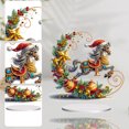 thumbnail image 3 of Tema Navidad Formado Especial Acrílico Los Equipos Del Ornamento La Pintura Diamante Sobremesa, 3 of 9