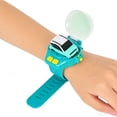 thumbnail image 4 of Mini Remote Control Car Watch Toy with Watch Controller, USB Rechargeable RC Car with Colorful Lights, Portable Wrist Watch RC Car Gift, 4 of 5