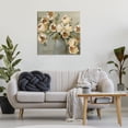 thumbnail image 2 of Stupell Industries Curved Flowers in Vase Floral Painting Wrapped Canvas Canvas Art Print Wall Art, 30 x 30, 2 of 7