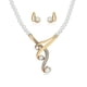 thumbnail image 1 of Collar para mujer, Joyas para mujer, Joyas para mujer Collar de estrella de dos colores Colgante de estrella Joyería de moda una toalla, 1 of 4