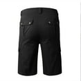 thumbnail image 5 of YYDGH Men's Lightweight Multi Pocket Cotton Casual Cargo Shorts Outdoor Twill Camo Shorts with Zipper Pockets Black 4XL, 5 of 5