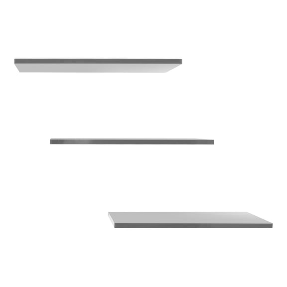 Acrylic Floating Shelves, Wall Mounted Shelf, Floating Shelf Organizer for Garages, Offices, Living Rooms, Studies, Kitchens, and Bedrooms