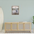 thumbnail image 3 of Stupell Industries Coastal Heron on Riverbank Landscape & Nature Painting Brown Floater Framed Canvas Art Print Wall Art, 25 x 31, 3 of 10