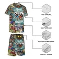 thumbnail image 3 of Kids The Cuphead Show Short Sleeve T-Shirt And Shorts Outfit Set Athletic Mesh Shorts Set for Boys, 3 of 7