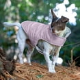 thumbnail image 5 of FurHaven Pet Coat | Water-Repellent Reversible Reflective Puffer Dog Coat, Lavender, Extra Small, 5 of 12
