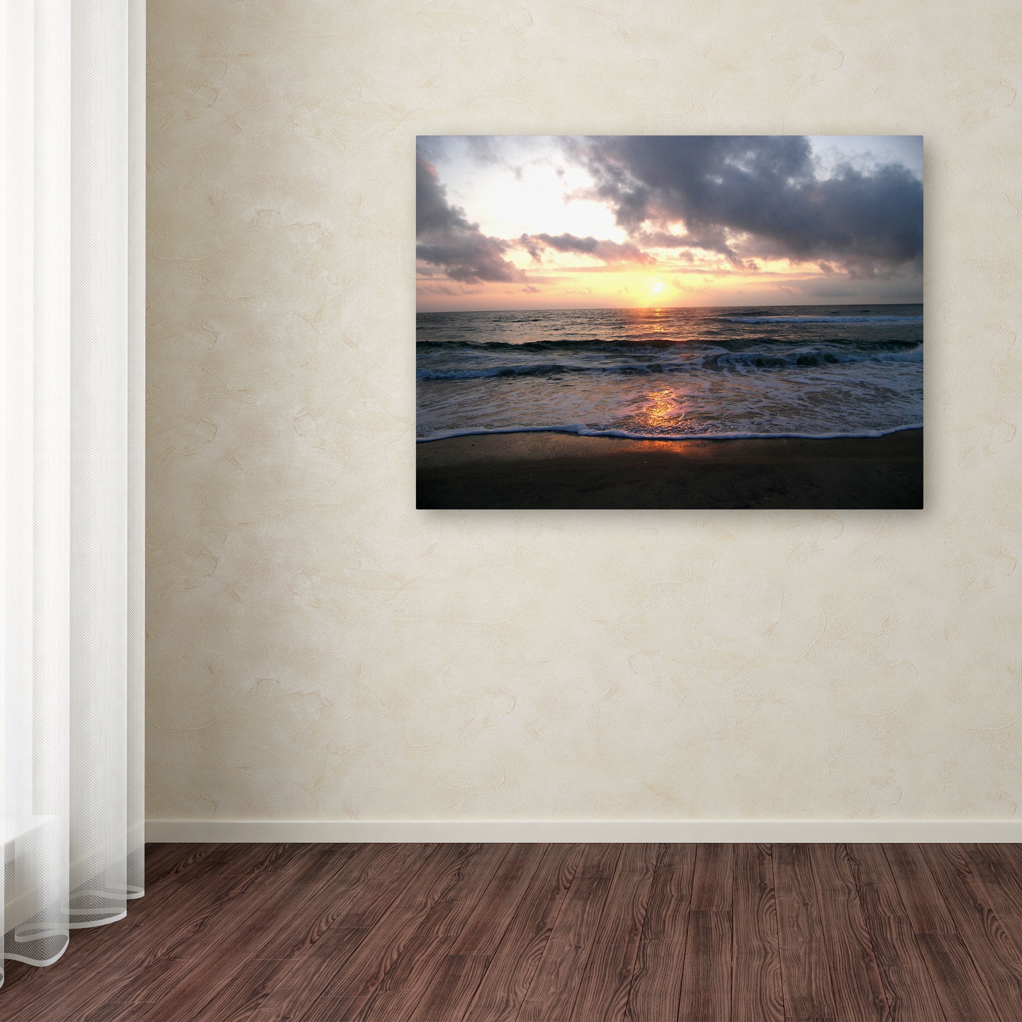 Trademark Fine Art "Gentle Rise" Canvas Art by Monica Fleet