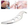 thumbnail image 1 of Herramienta Gua Sha de acero inoxidable, masajeador raspador manual, terapia física..., 1 of 3