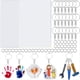 thumbnail image 1 of 30 Láminas de Plástico Retráctil para Niños con Llaveros y 100 Anillas Salto, Películas Retráctiles Manos., 1 of 7