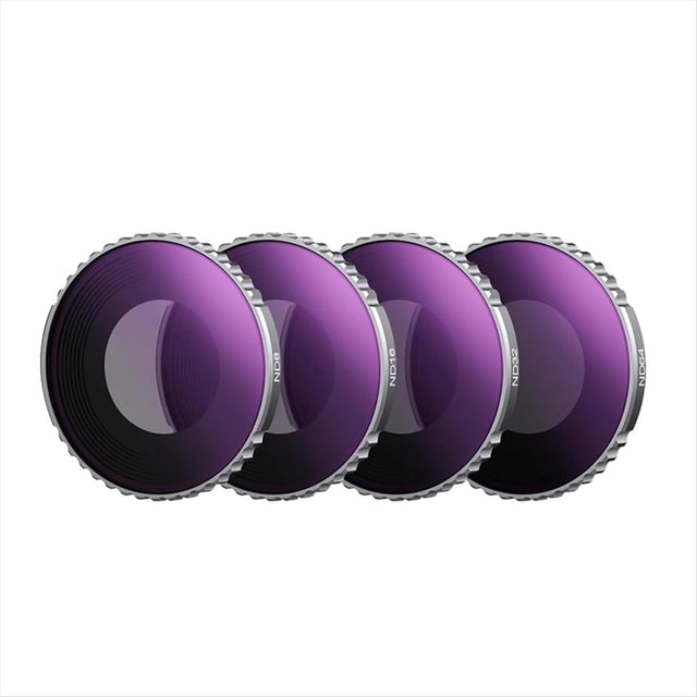 Juego de Filtros ND para Cámara de Acción Action 5 Pro. Accesorios de Vidrio Óptico HD Multicapa para Action 5 Pro/4.