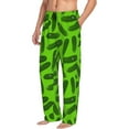 thumbnail image 2 of Cute Cucumber Men'S Pajama Pants Soft Sleep Lounge Pants Pjs Bottoms With Pockets 3x-Large, 2 of 6