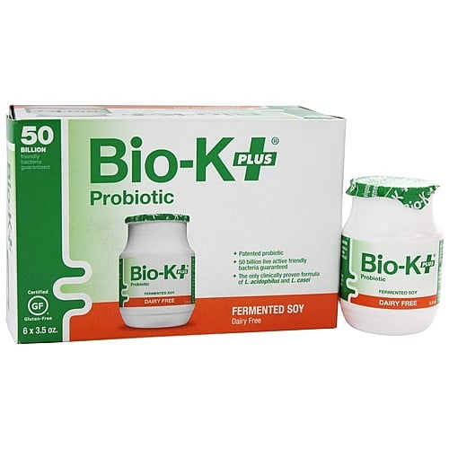 BioK Plus Probiotic Fermented Soy Dairy Free Culture 50 Billion CFUs 6