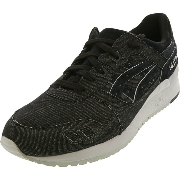 het einde Pamflet openbaar Asics Men's Gel-Lyte Iii Ankle-High Leather Running Shoe - 9.5M - Mid Grey  / Black - Walmart.com