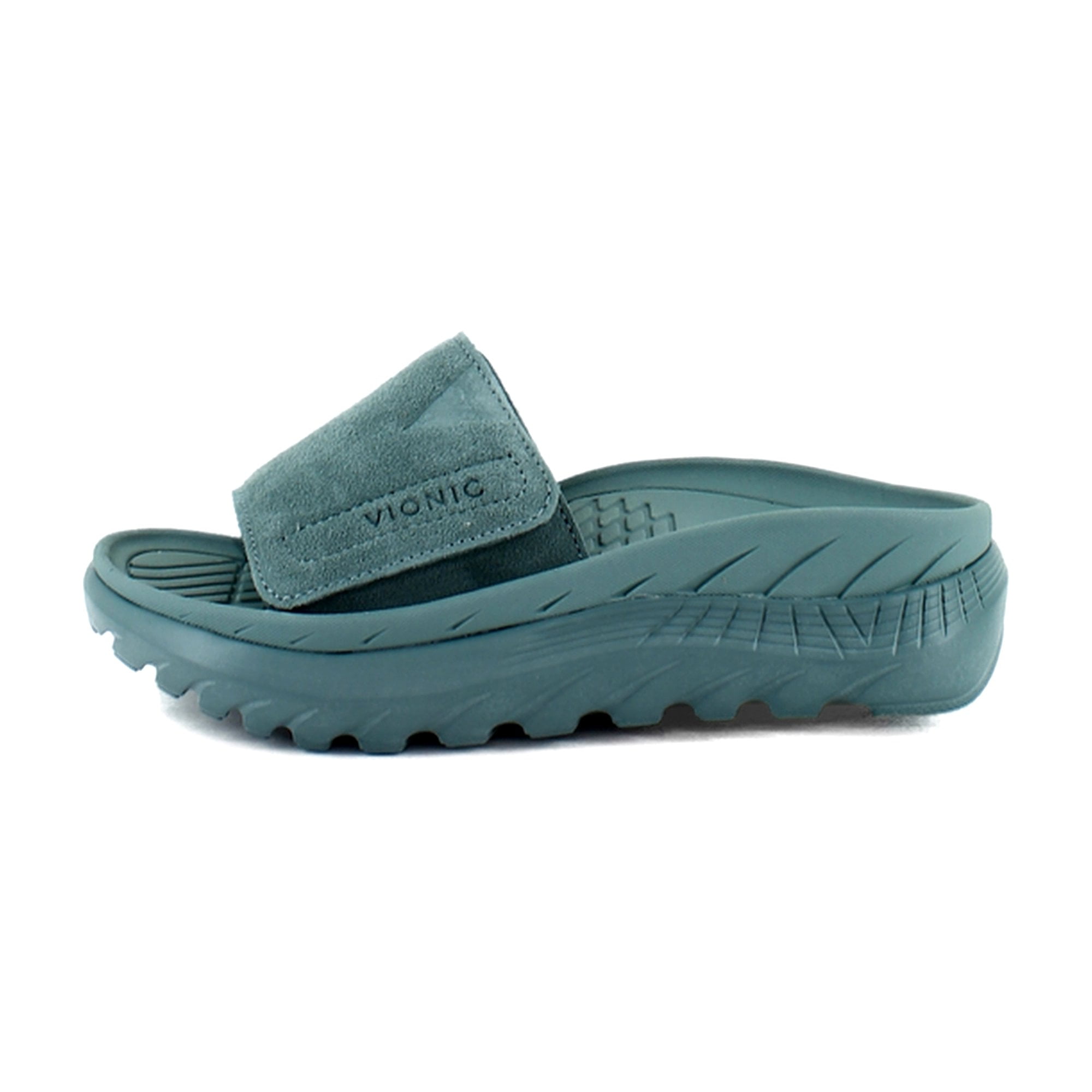 Vionic Rejuvenate Women's Sandals Pacific Haze Blue Suede Size 13