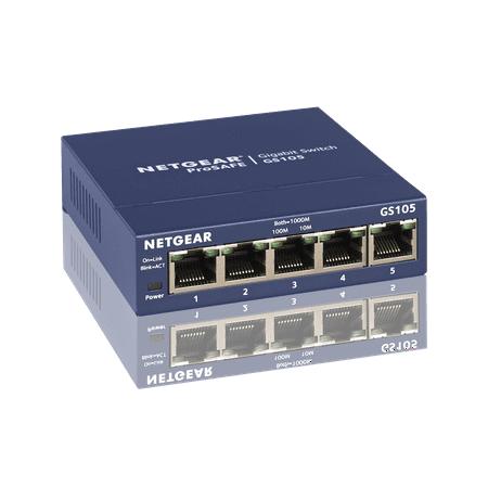 NETGEAR 5 Port Gigabit Ethernet Switch (GS605NA)