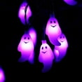 thumbnail image 5 of LINLIN Solar Ghost String Lights, LED Ghost Shape Fairy Light Waterproof Solar Ghost Garden Lights for Halloween Christmas, Garden, Patio, Wedding, Party and Holiday Decorations, 5 of 8