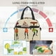 thumbnail image 4 of Balery African Women Bolsa de Almuerzo Impresa, Caja de Almuerzo Reutilizable, Bolsa Térmica Aislada para Almuerzo, Bolsa Antiderrames, 4 of 7