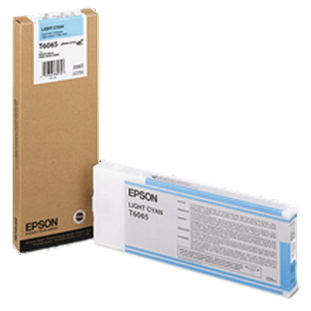 ~Brand New Original EPSON T606500 INK / INKJET Cartridge Light Cyan
