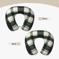 thumbnail image 3 of Travel Pillow Memory Foam, Head Neck Support Airplane Pillow For Traveling, Car, Home, Travel Neck Flight Pillow 12 Inches Springgreen Buffalo Plaid Check Tartan Scotland_41650_2, 3 of 8