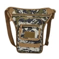 thumbnail image 3 of GARENDE Drop Leg Bag Thigh Bag Detachable Leg Straps Men Women Practical Waterproof Waist Pack for Travel Motorbike Outdoor Fisherman Green, 3 of 9