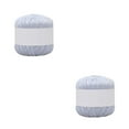 thumbnail image 2 of jesticaly 1 Ball DIY Crochet Cotton Thread 50g Knitting Thread For Sweater Tapestry Scarf light grey 2Set, 2 of 6