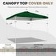 thumbnail image 2 of Cubierta Superior para Carpa Toldo 3x3m Impermeable y Protección UV Verde, 2 of 7