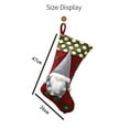 thumbnail image 2 of URMAGIC Christmas Stocking 3 Pack,18 Inch 3D Gnomes Santa Christmas Stockings Fireplace Hanging Stockings for Family Christmas Decoration Xmas Character Holiday Season Party Decor, 2 of 7