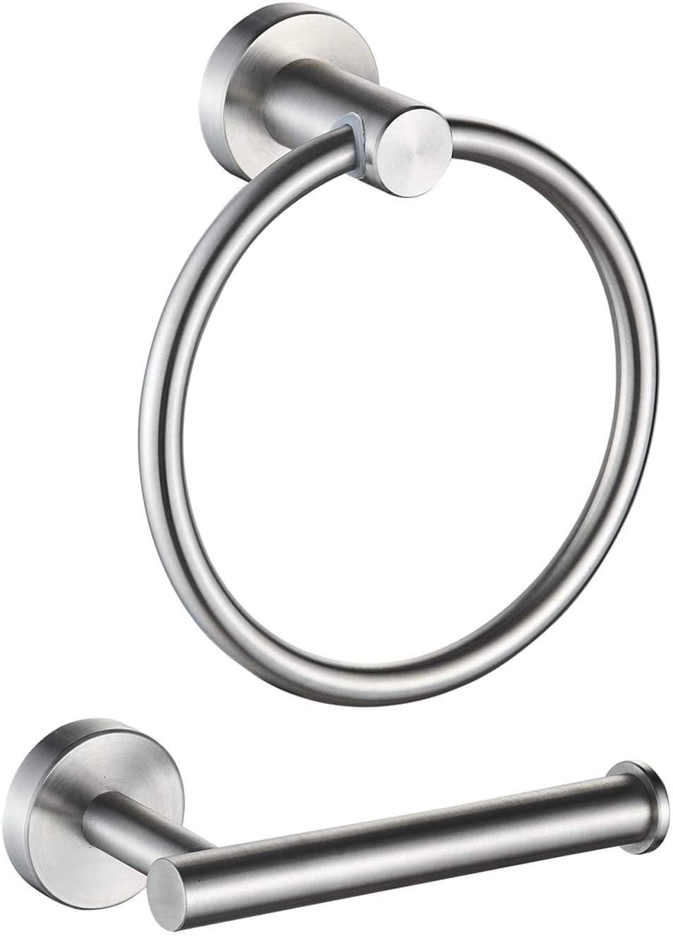 Bathroom Hardware Daily Wall Mounted Anti Corrosion Stainless Steel Towel Ring 
