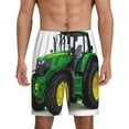 thumbnail image 1 of Bingfone big farm tractor for Men's Short Pajama Pants, Elastic Waist Drawstring Summer Shorts-XX-Large, 1 of 6