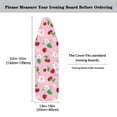 thumbnail image 5 of Kuiaobaty Non-Slip Ironing Board Cover with Elastic Edge Cherry Blossom Leaf Pattern Protective Scorch Polyster Ironing Board Replacement Cover Stain Resistant Home Decoration, 5 of 5