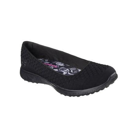 Skechers Women's Sport Active Microburst One Up Slip-on Comfort Flat, Wide Width Available