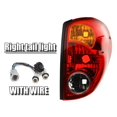 thumbnail image 3 of 2 uds luz trasera de coche lámpara de freno con cableado para L200 2005-2016 lente roja amarilla iluminación de señal luz trasera de coche, 3 of 5